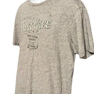 J. Crew Heather Gray Graphic Tee